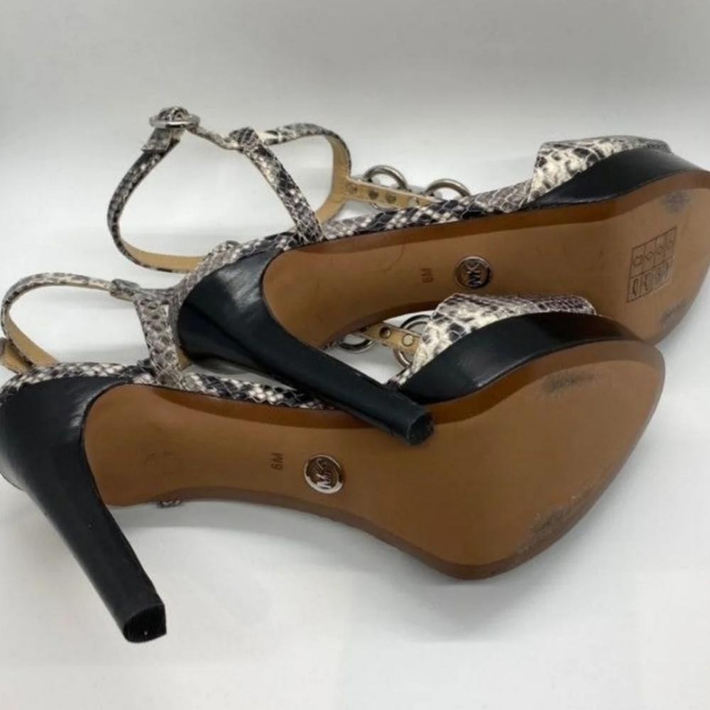 Michael Kors Snake Print Heels - Picture 10 of 12